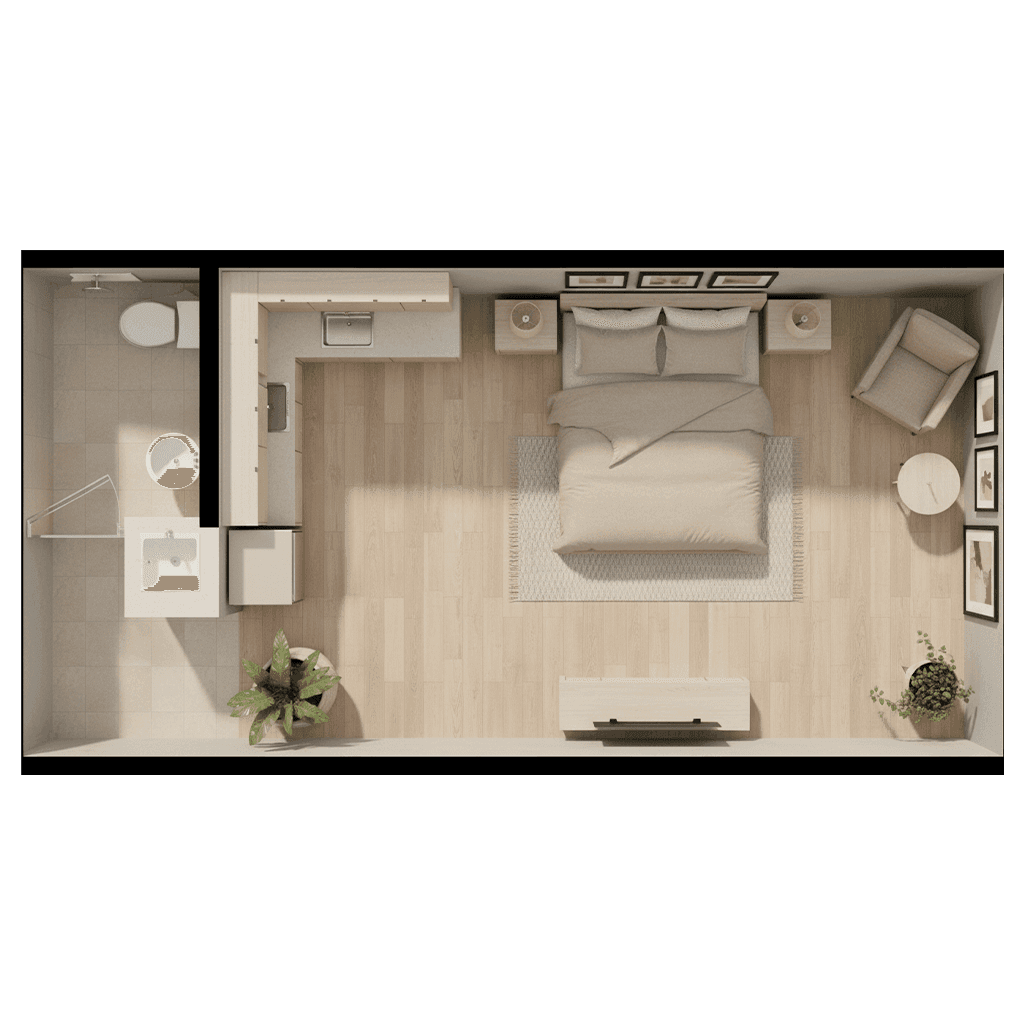 Studio Apartment